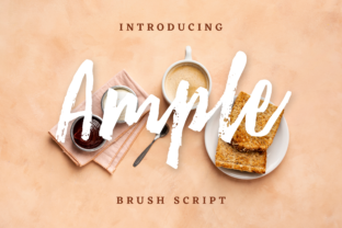 Ample Typeface: Bold Script for Modern Branding