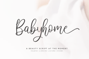 Babyhome Font Review: A Sweet Script for Designers