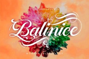 Balinice Font: Bold Script for High-Impact Campaigns