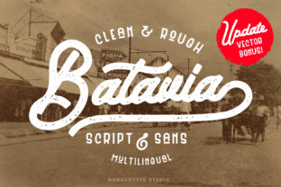 Batavia Duo: A Handcrafted Typeface for Editorial Design