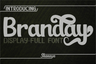 Branday: A Retro Script Typeface for Editorial Design
