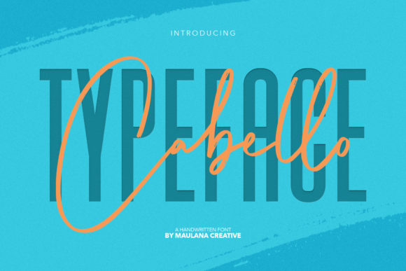 Cabello Font: Authentic Script for Web Design