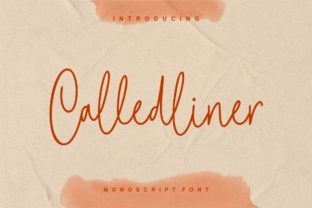 Calledliner: A Sweet Script Font for Branding