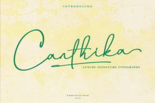 Canthika Typeface for Modern Editorial Design