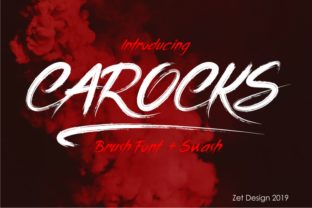 Carocks Font Review for Bold Campaign Design