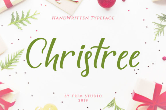 Christree: A Festive Script Font for Holiday Design