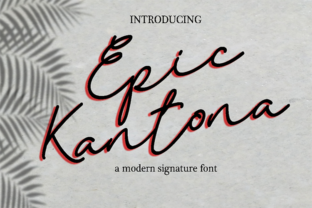 Epic Kantona Font for Authentic Business Branding