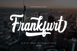 Frankfurt Font: Modern Script for Branding