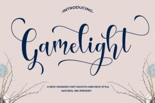 Gamelight Font Review: A Sweet Script for Bold Designs