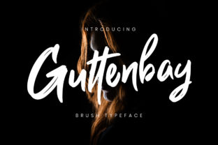Guttenbay: A Bold Brush Script Typeface for Modern Brands