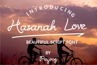 Hasanah Love Font for Elegant Business Branding