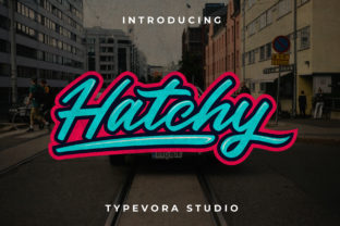 Hatchy: A Vibrant Script Font for Joyful Branding