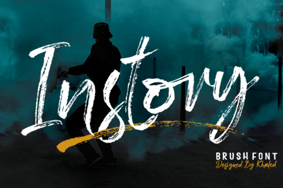Instory Font: Raw Energy for Social Campaigns