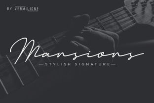 Mansions: A Signature Font for Modern Branding