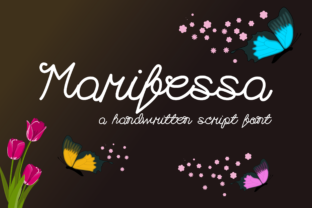 Marifessa: A Charming Script Font for Makers