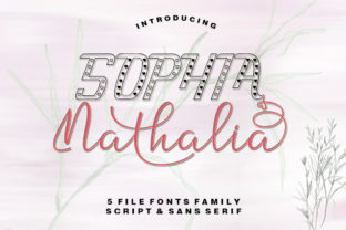 Nathalia Duo: A Romantic Font for Makers