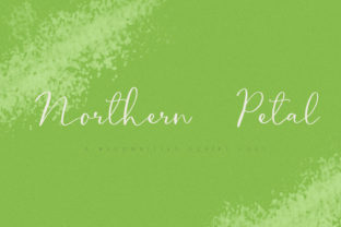Northern Petal Font for Bold Campaign Visuals