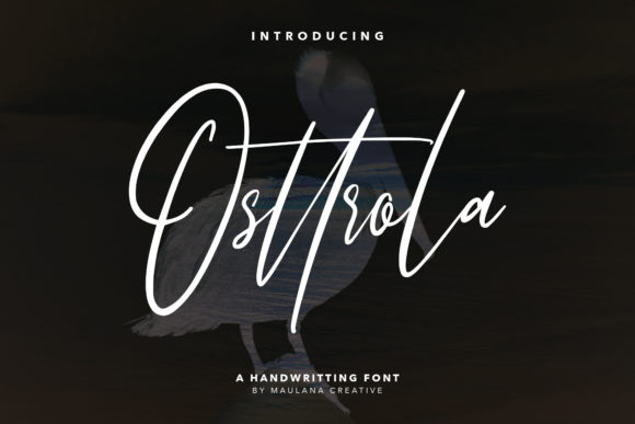 Osttrola: A Modern Script Font for Campaigns