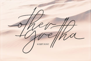 Other Grettha: A Handwritten Font for Makers