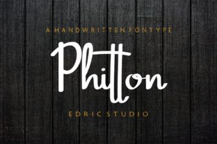 Phitton: A Fun Script Font for Personal Branding