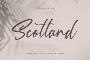 Scotland: A Script Handwritten Font for Editorial Design