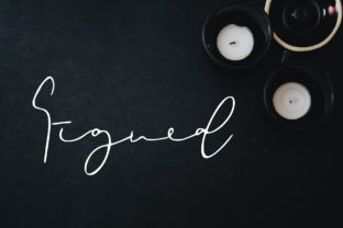 Signed Typeface for Authentic Web Design