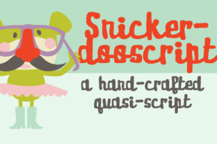 Snickerdooscript: A Whimsical Hand-Crafted Font Review