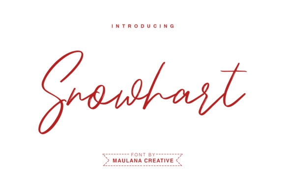 Snowhart Script Font for Elegant Branding