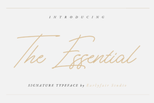 The Essential Font: A Minimalist Script for Elegant Design