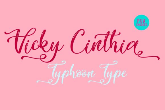 Vicky Cinthia Font Review for Campaign Designers