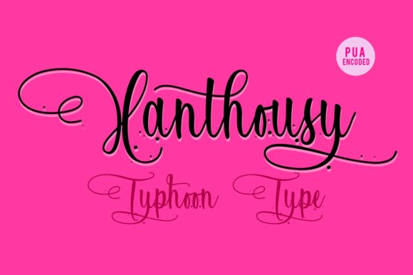 Xanthousy: A Bold Script Font for Editorial Design